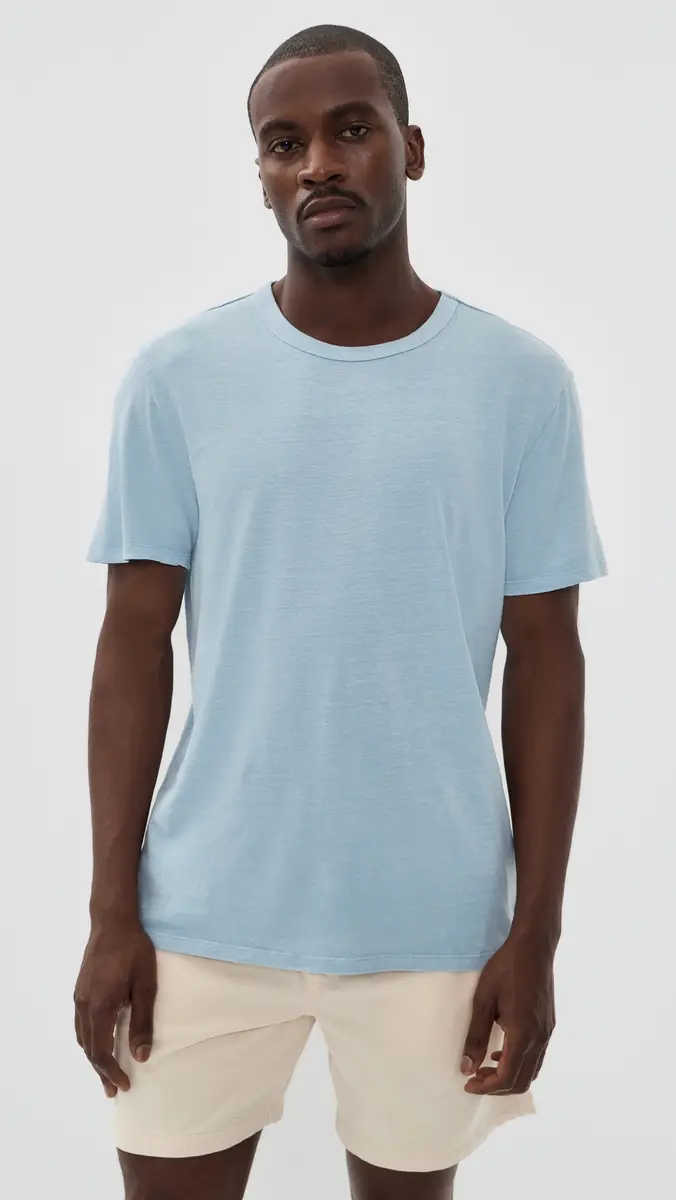 Marine Layer Relaxed Hemp Cotton Tee | Thumbnail 2 Marine Layer Relaxed Hemp Cotton Tee | Thumbnail 2