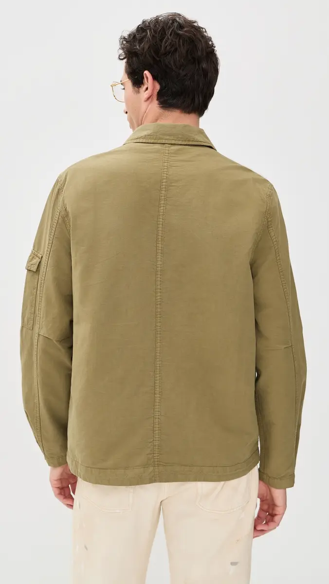 PS Paul Smith Shirt Jacket Olive Green | Thumbnail 3 PS Paul Smith Shirt Jacket Olive Green | Thumbnail 3