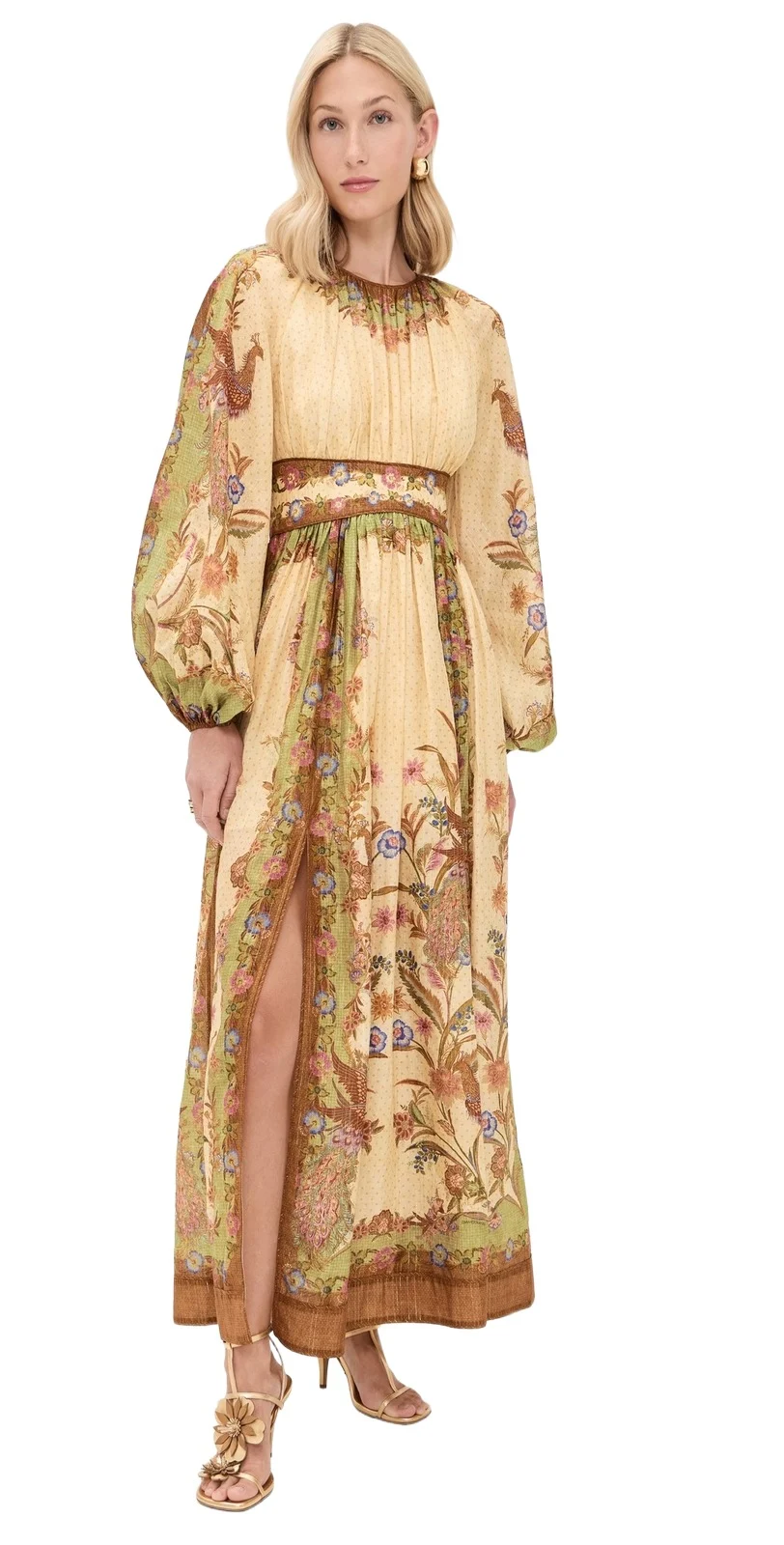 Indra Waisted Maxi Dress Indra Waisted Maxi Dress