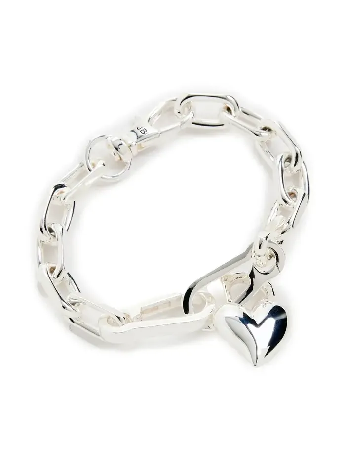 Jenny Bird Padlock Heart Chain Bracelet