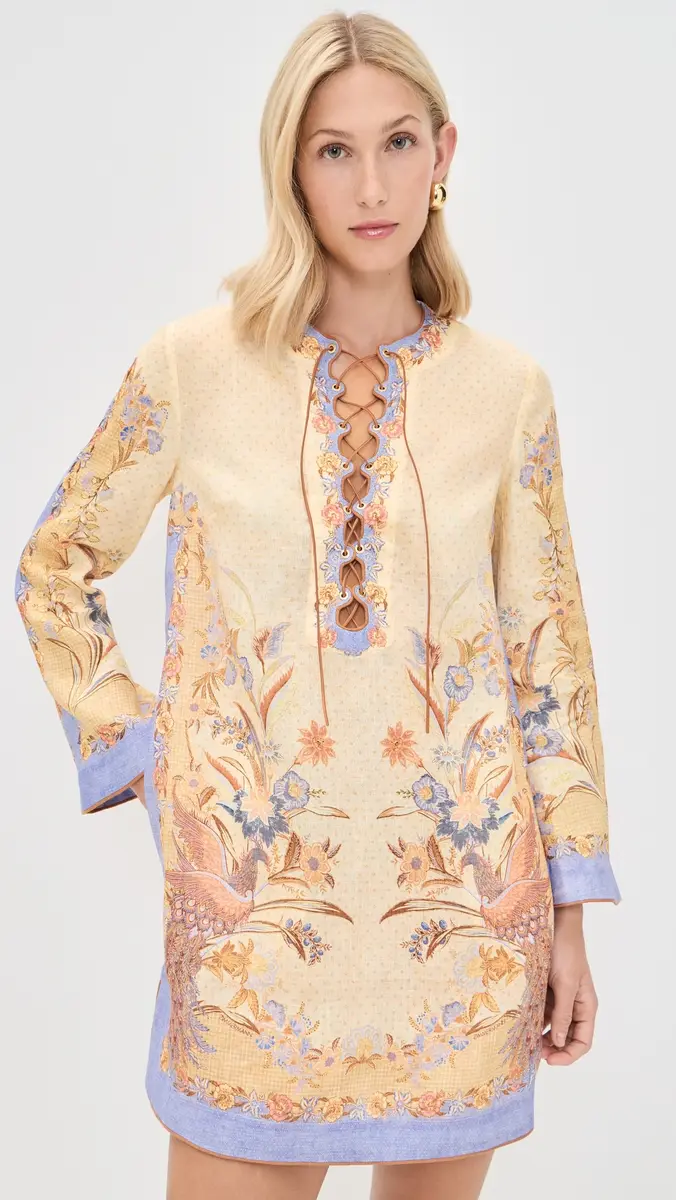 Zimmermann Indra Tunic Mini Dress | Thumbnail 2
