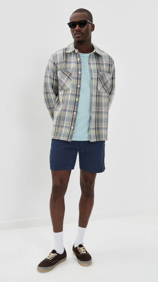 Save Khaki Twill Easy Shorts 6 | Thumbnail 5 Save Khaki Twill Easy Shorts 6 | Thumbnail 5