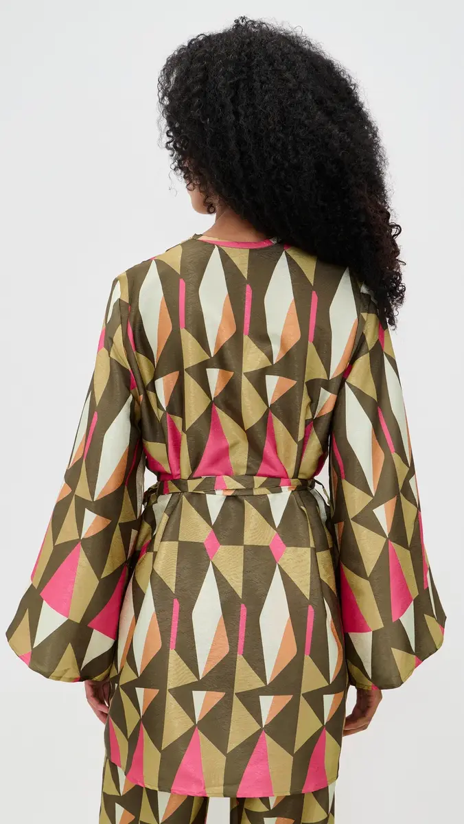DIARRABLU Mini Kimono Caru Olive | Thumbnail 3 DIARRABLU Mini Kimono Caru Olive | Thumbnail 3