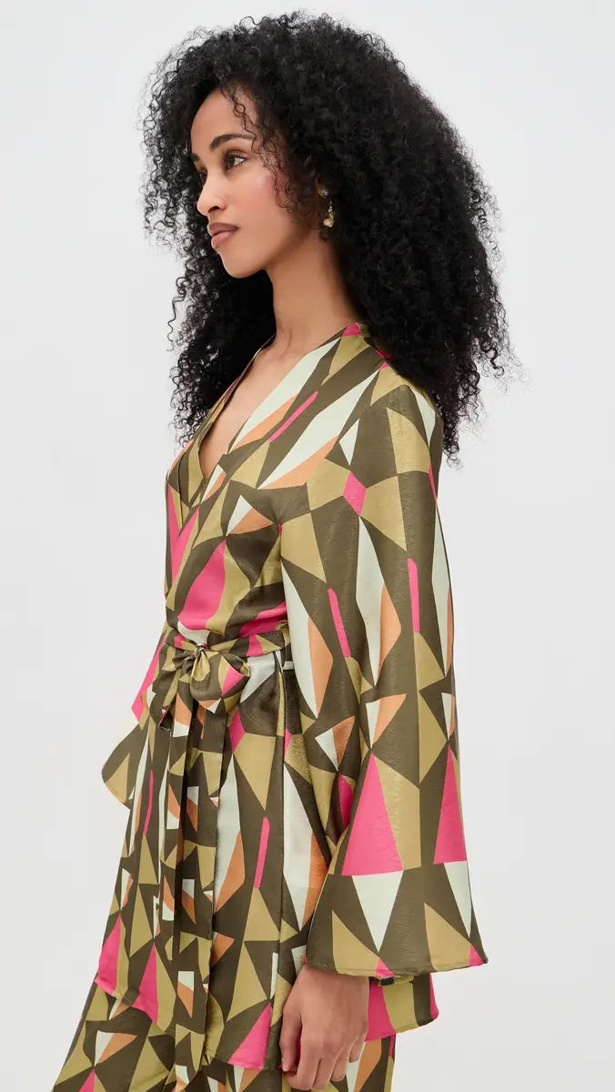 DIARRABLU Mini Kimono Caru Olive | Thumbnail 4 DIARRABLU Mini Kimono Caru Olive | Thumbnail 4