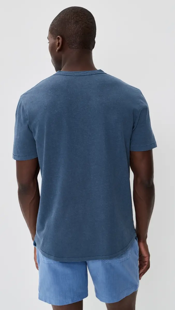 Marine Layer Hemp Cotton Henley | Thumbnail 3