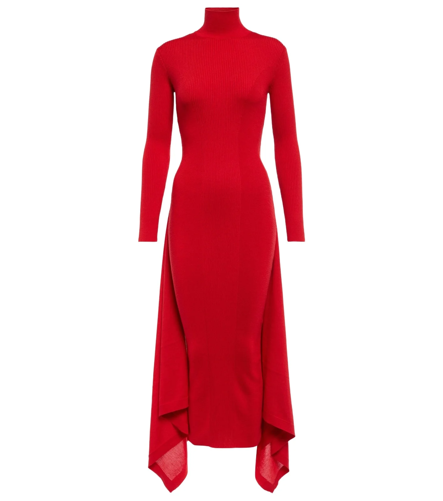 ALAÏA Cashmere and silk midi dress ALAÏA Cashmere and silk midi dress
