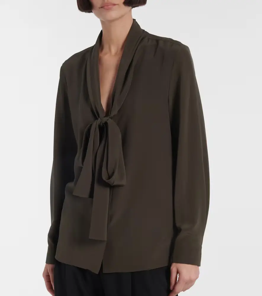 Nili Lotan Angelique silk blouse | Thumbnail 4