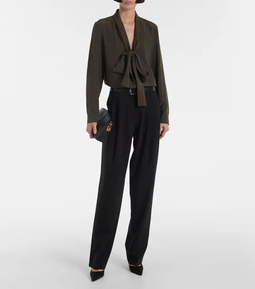 Nili Lotan Angelique silk blouse | Thumbnail 5