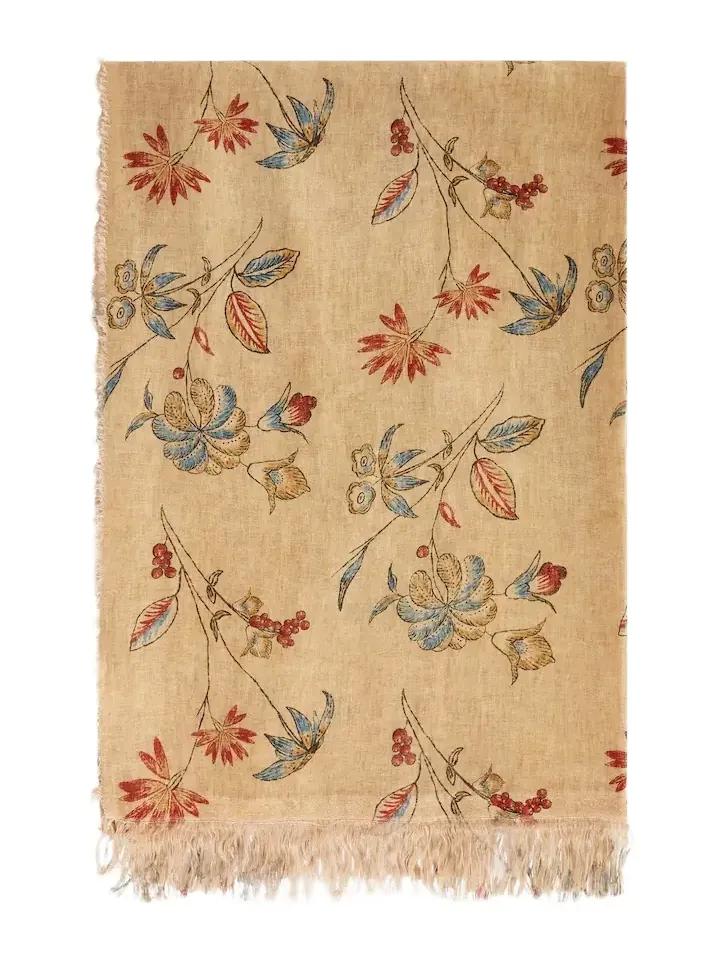 The House of Lyria Tormento floral linen tablecloth