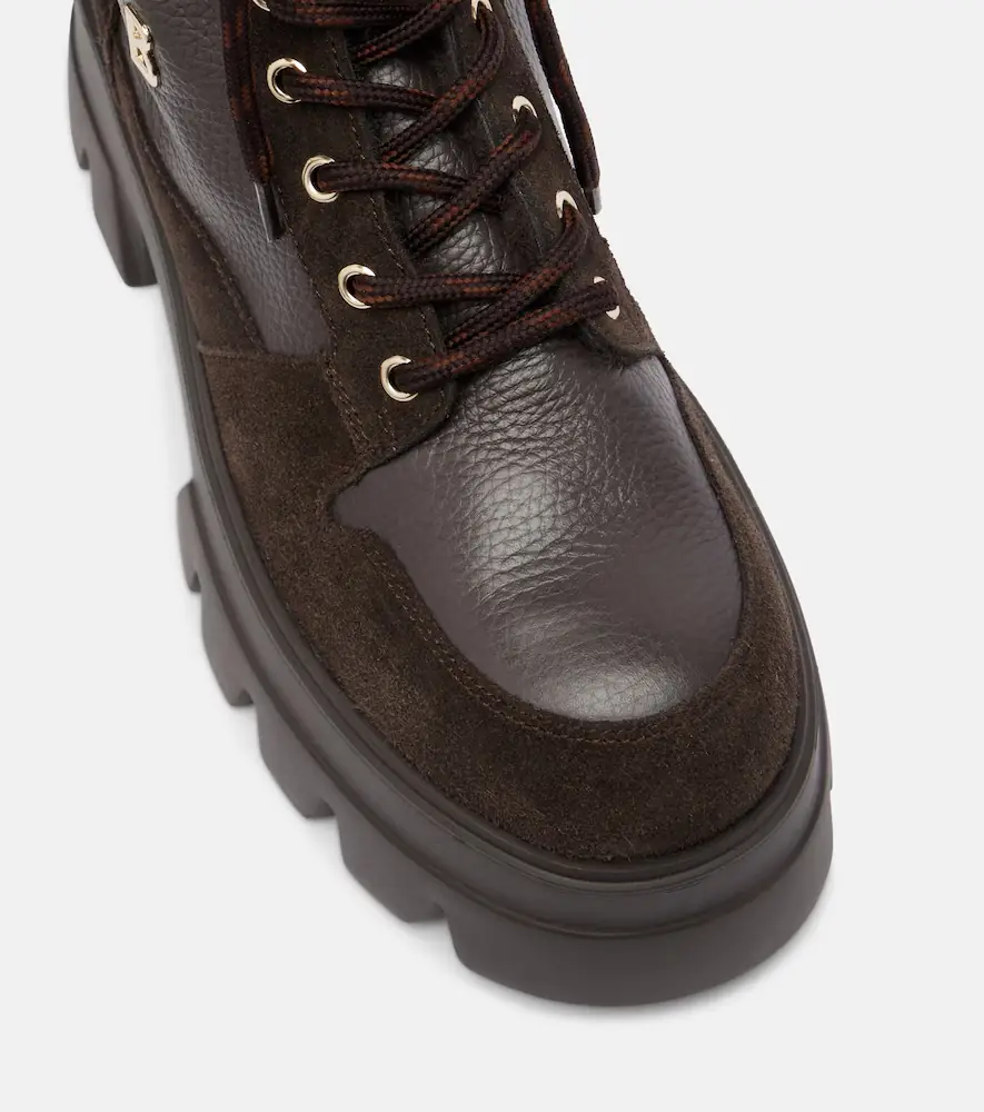 Bogner Sapporo shearling-lined leather lace-up boots | Thumbnail 2
