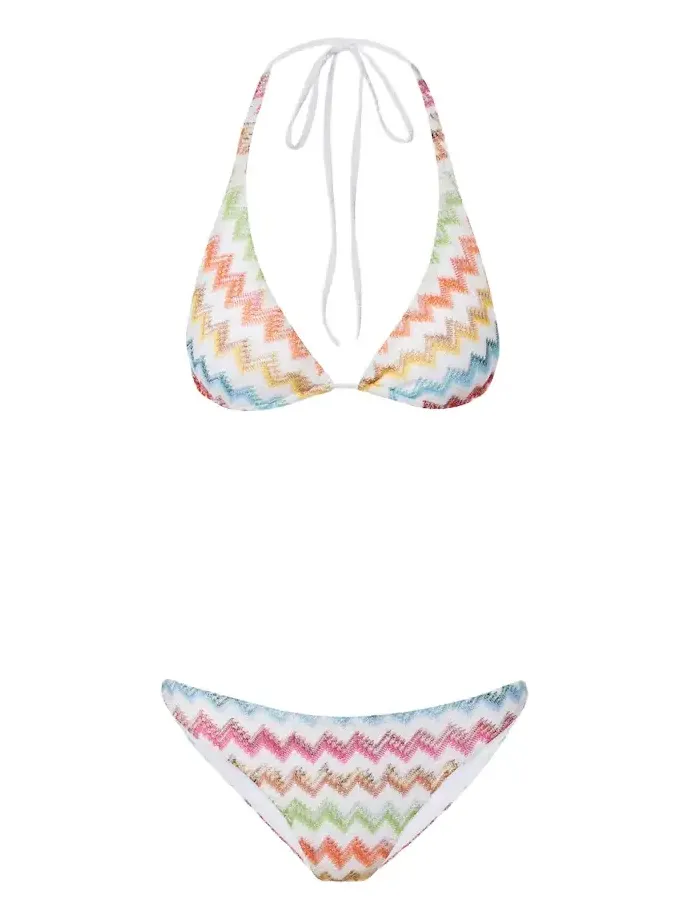 Zigzag lamé bikini Zigzag lamé bikini