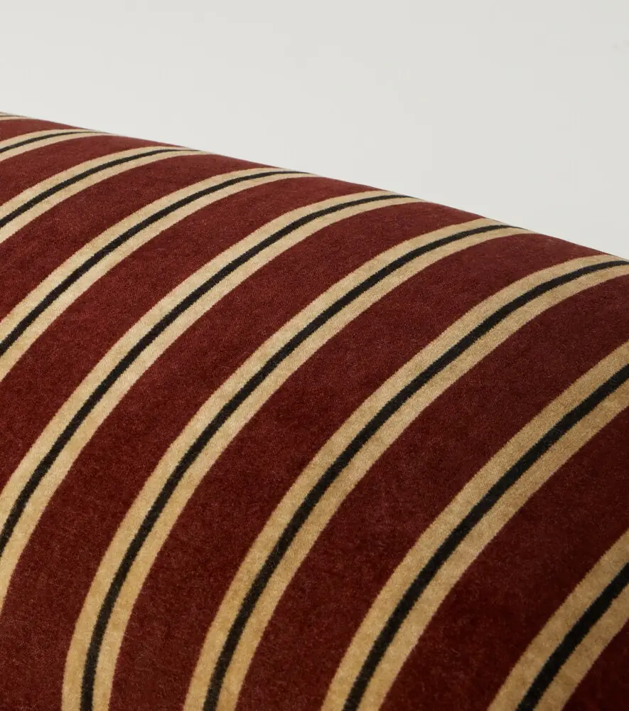 The House of Lyria Glisente striped cotton and linen cushion | Thumbnail 3