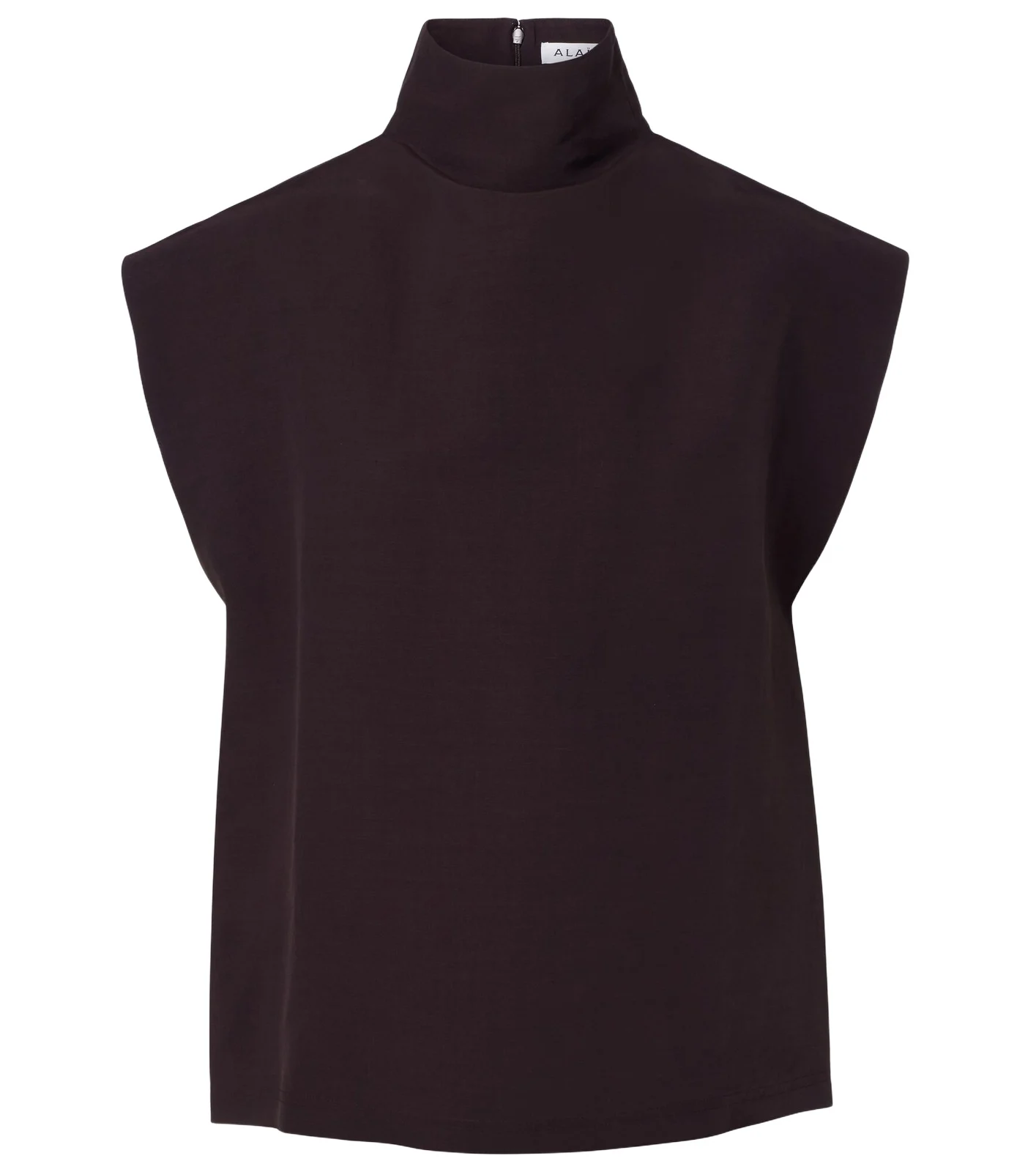 ALAÏA ALAÏA Poplin turtleneck top