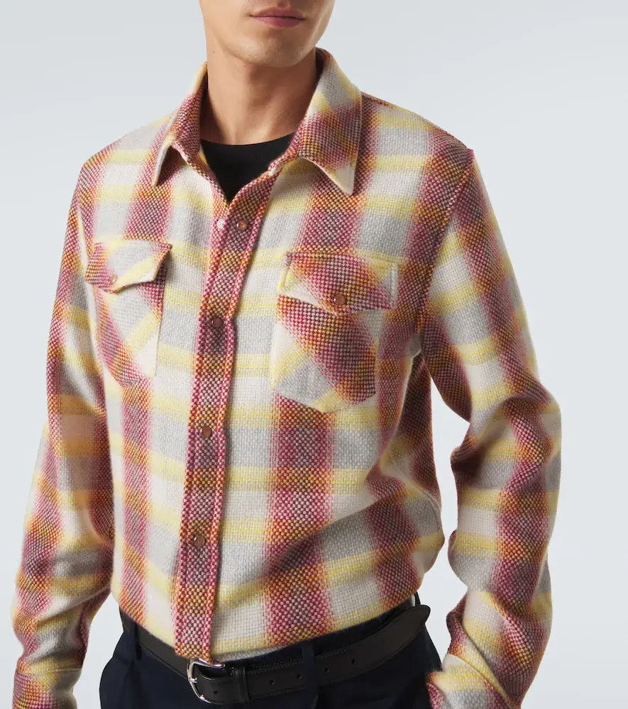 God’s True Cashmere Rose Blume cashmere shirt with sunstone | Thumbnail 5 God’s True Cashmere Rose Blume cashmere shirt with sunstone | Thumbnail 5