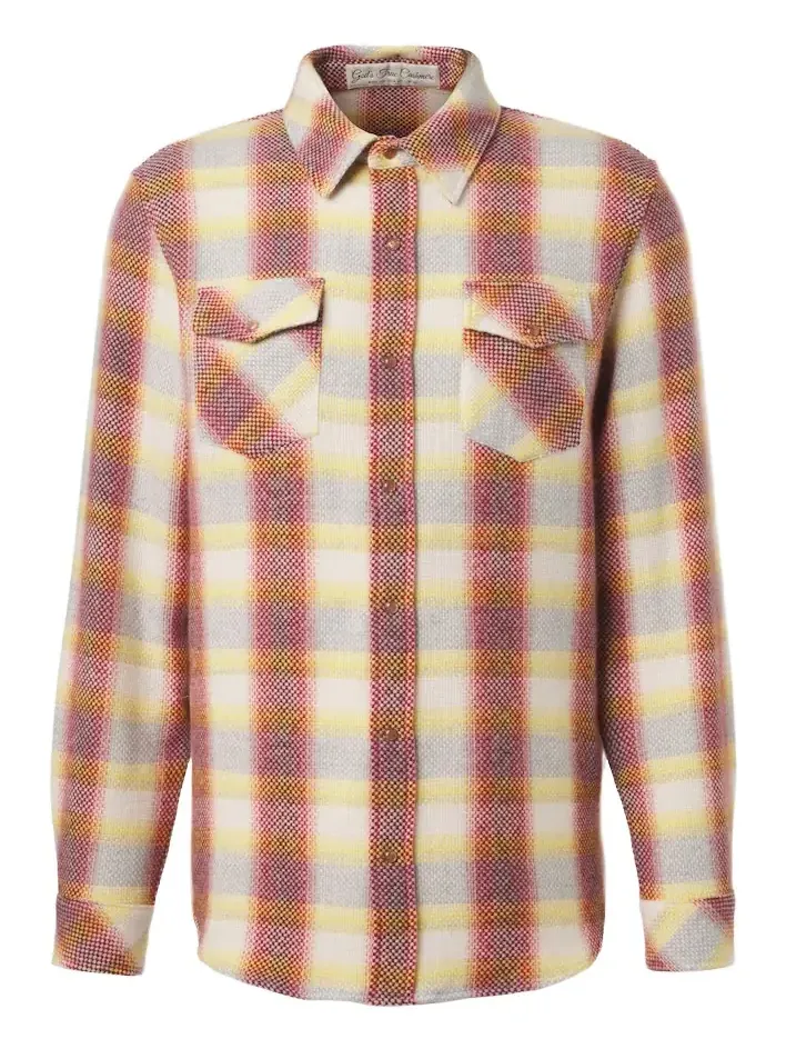Rose Blume cashmere shirt with sunstone Rose Blume cashmere shirt with sunstone