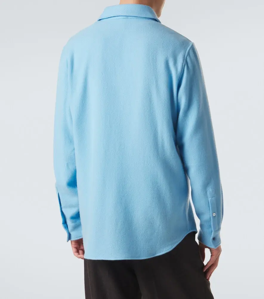 God’s True Cashmere Cashmere shirt with lapis lazuli | Thumbnail 5 God’s True Cashmere Cashmere shirt with lapis lazuli | Thumbnail 5