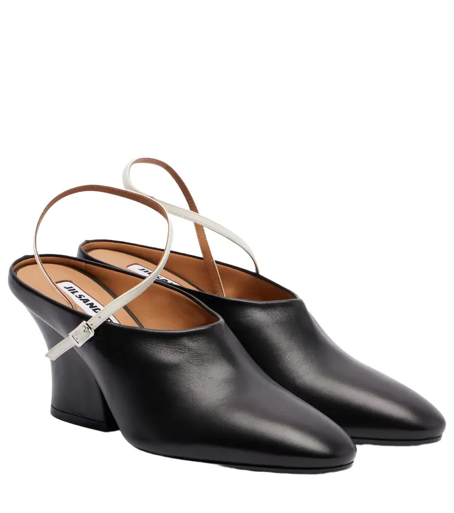 Jil Sander Leather mules