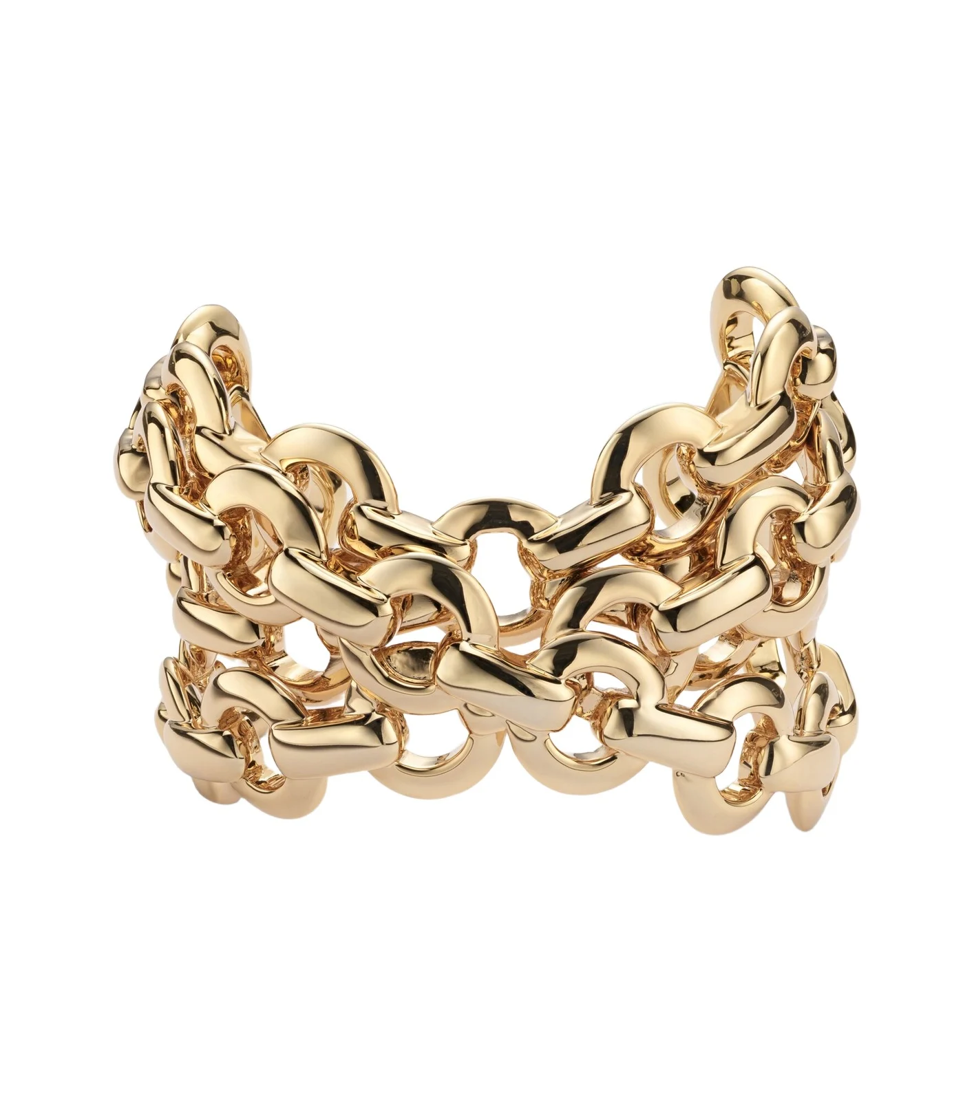 14kt gold-plated cuff bracelet 14kt gold-plated cuff bracelet