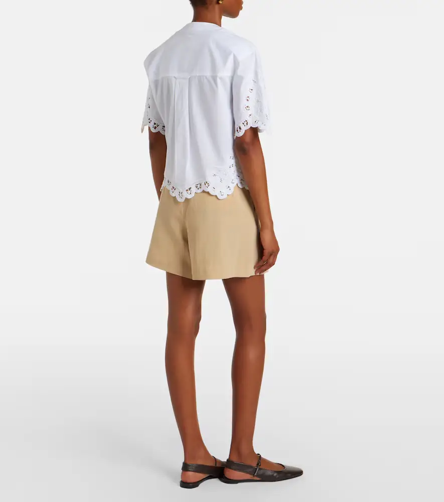 Veronica Beard Gables pleated shorts | Thumbnail 2 Veronica Beard Gables pleated shorts | Thumbnail 2