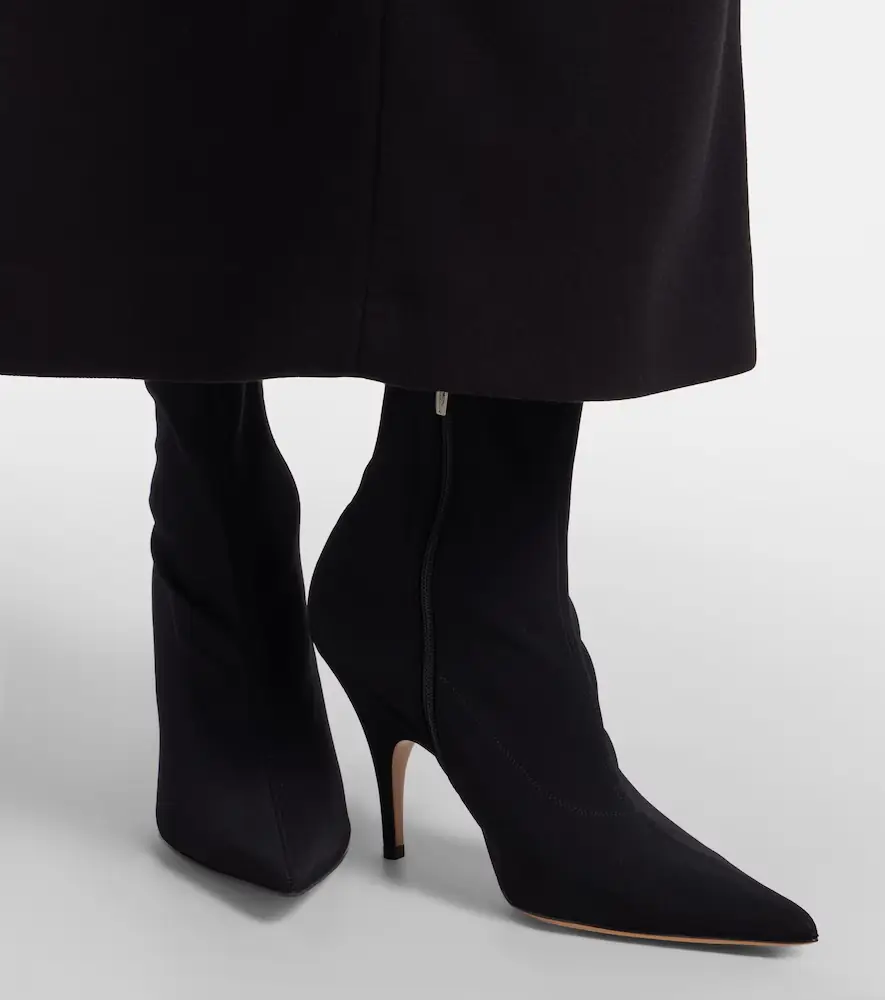 Gianvito Rossi Osaka canvas ankle boots | Thumbnail 6 Gianvito Rossi Osaka canvas ankle boots | Thumbnail 6