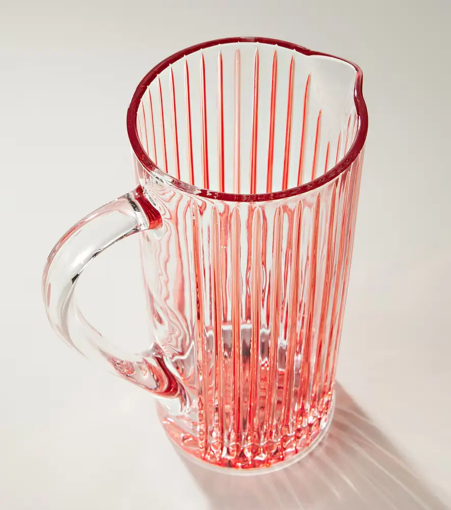 LES OTTOMANS Striped crystal jug | Thumbnail 4