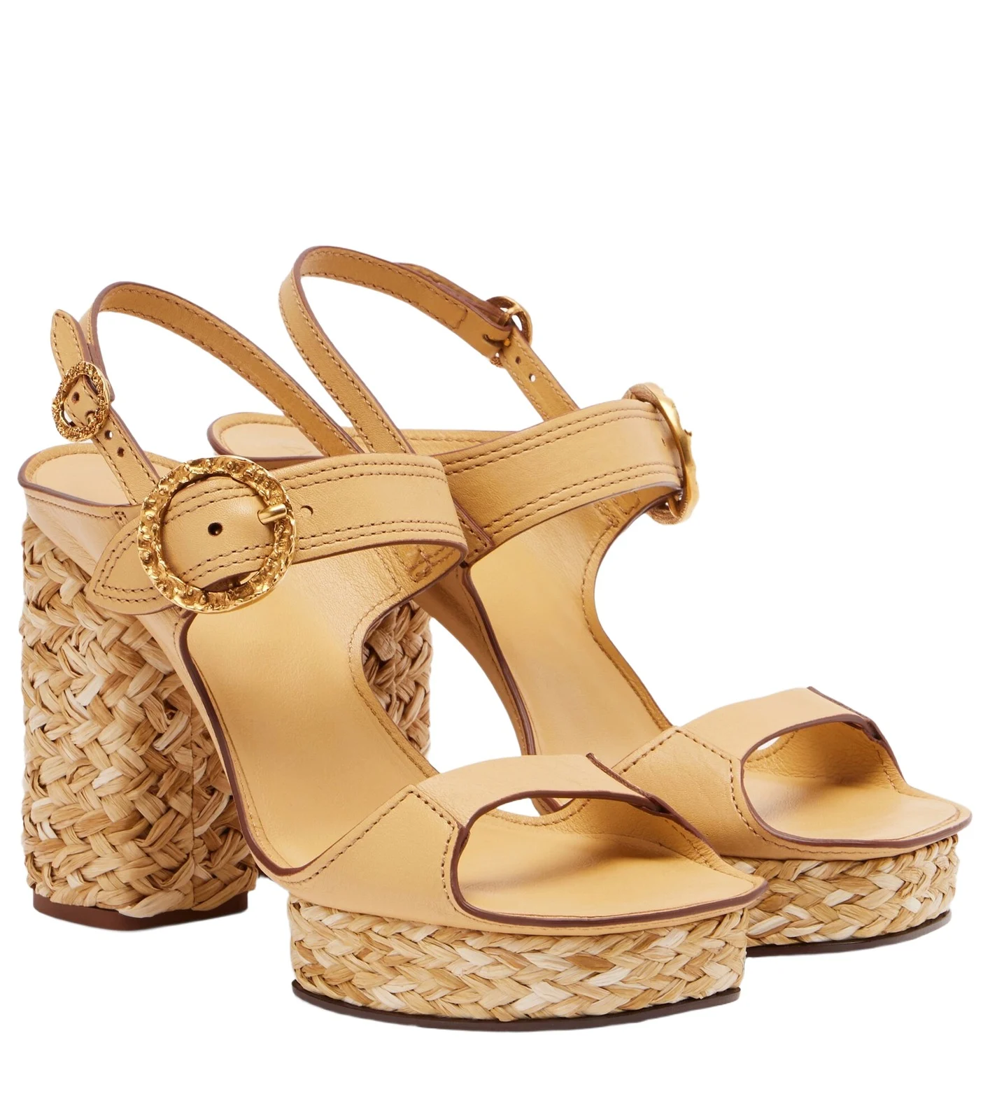 Solena leather platform sandals Solena leather platform sandals