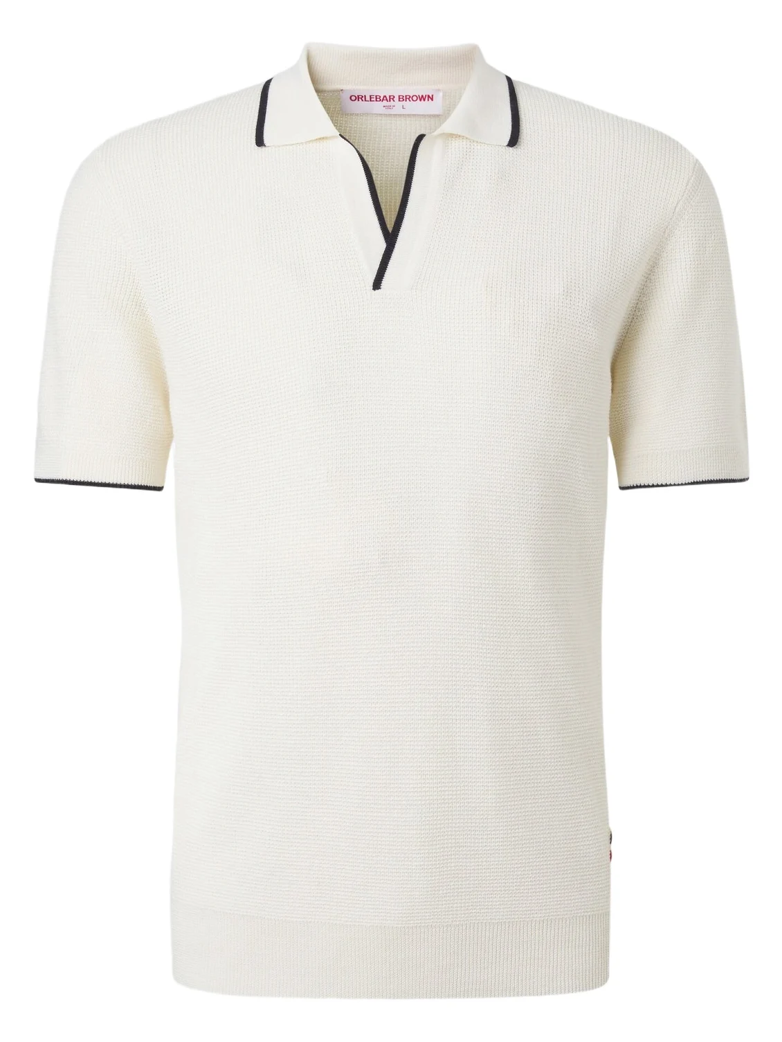 Orlebar Brown Horton wool piqué polo shirt