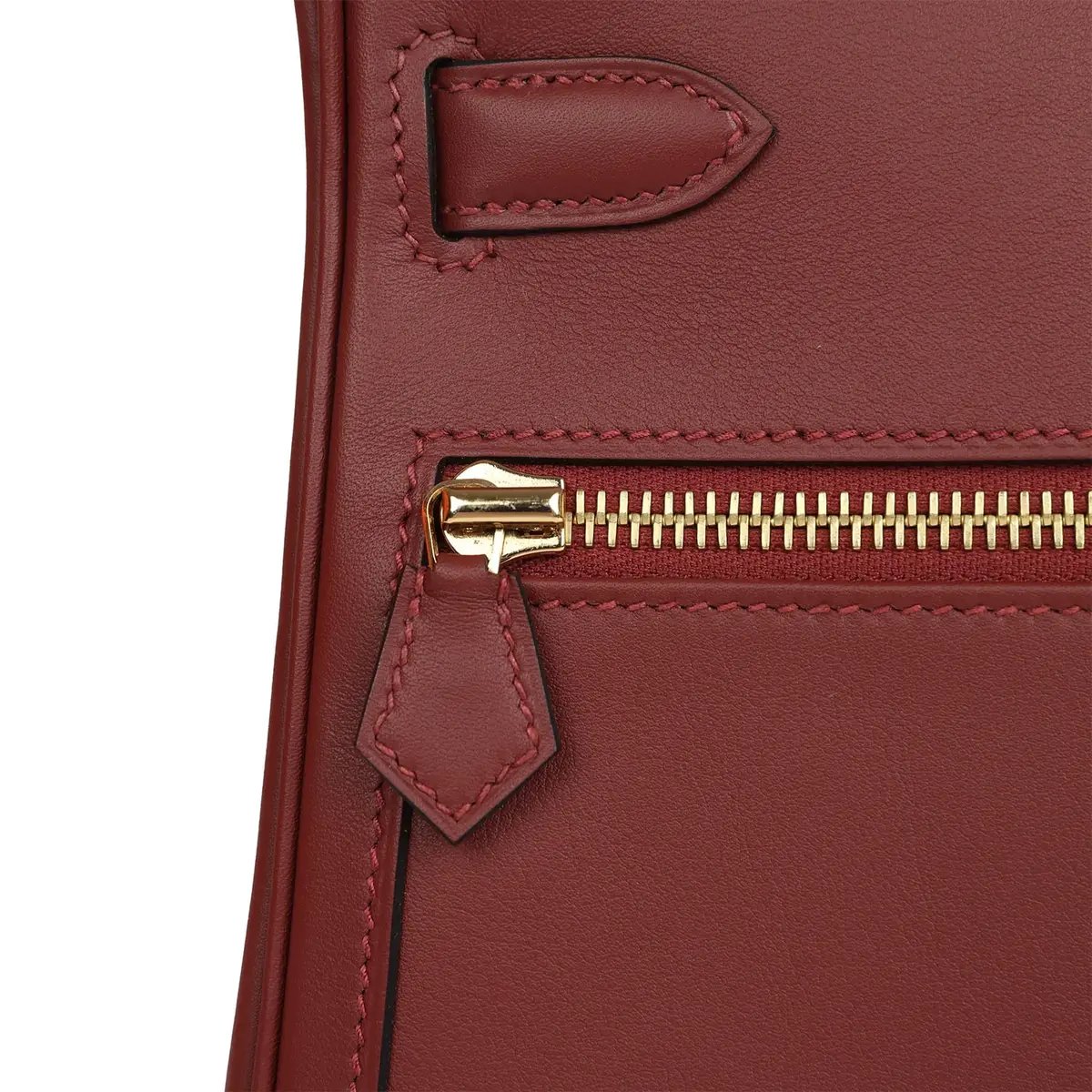 HERMÈS Hermes Kelly Lakis 28 Rouge H Swift Gold Hardware | Thumbnail 7 HERMÈS Hermes Kelly Lakis 28 Rouge H Swift Gold Hardware | Thumbnail 7