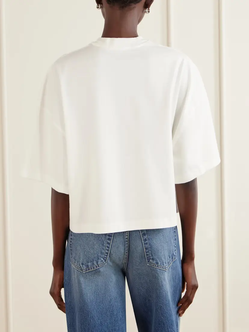 SLVRLAKE Box Cotton-jersey T-shirt | Thumbnail 3 SLVRLAKE Box Cotton-jersey T-shirt | Thumbnail 3