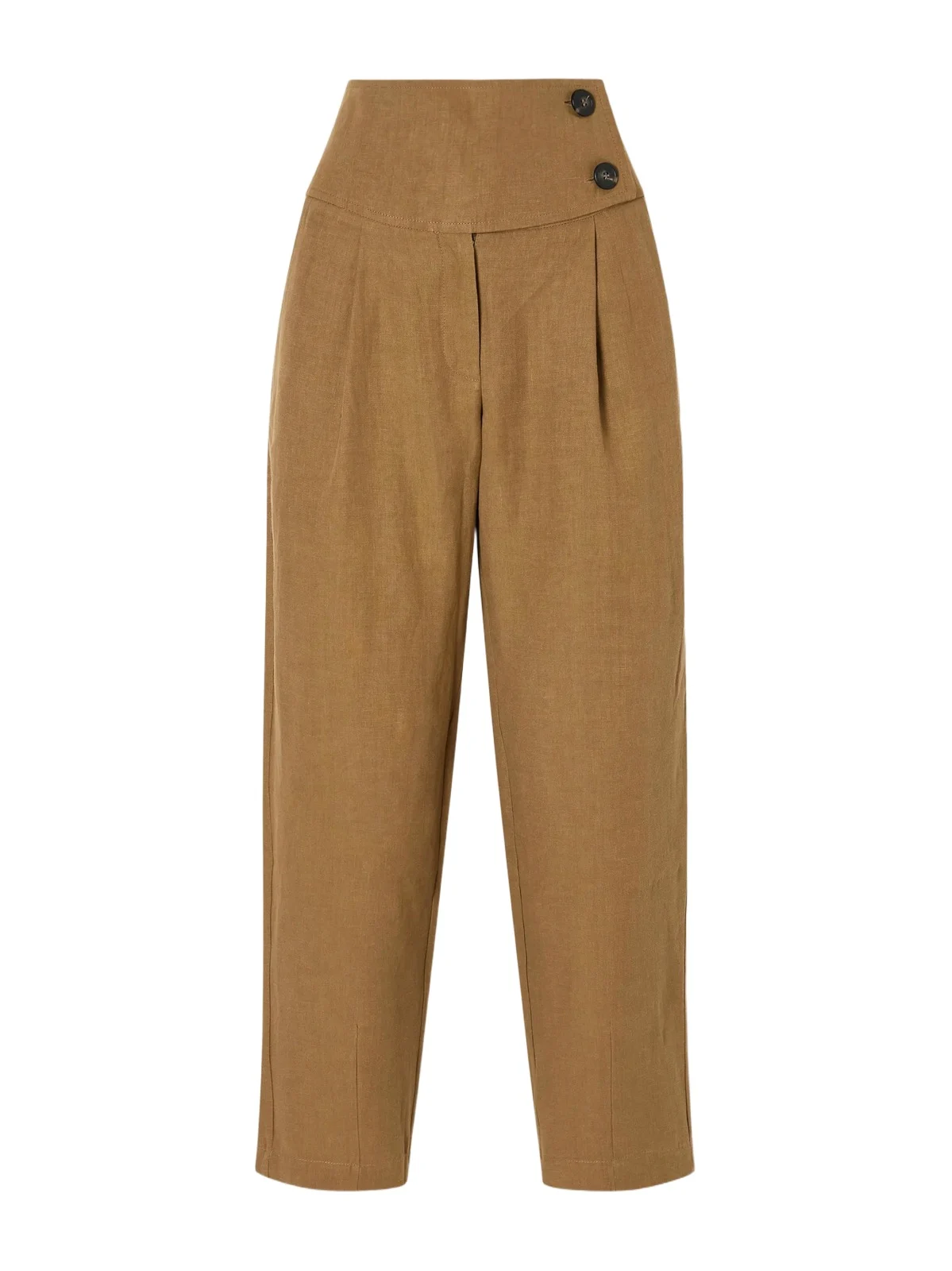 Le Kasha Dafash High-rise Pleated Linen Straight-leg Pants | Thumbnail 1 Le Kasha Dafash High-rise Pleated Linen Straight-leg Pants | Thumbnail 1