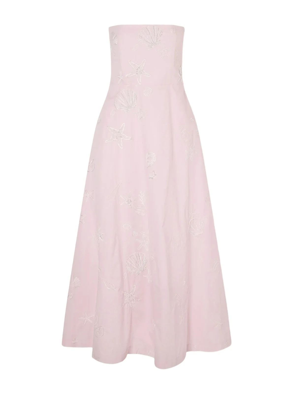 Odette Cotton Embroidered Dress