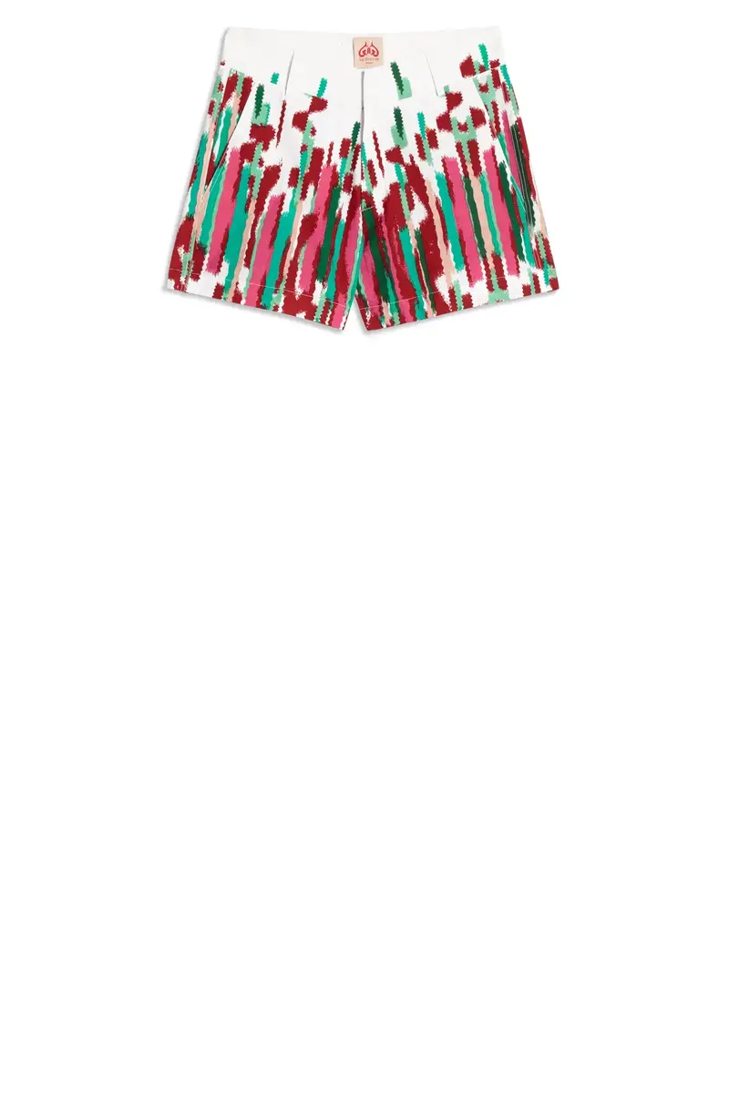 Emporio Sirenuse Pizzica Jester Red Shorts Jester Red Pizzica | Image 1 Emporio Sirenuse Pizzica Jester Red Shorts Jester Red Pizzica | Image 1