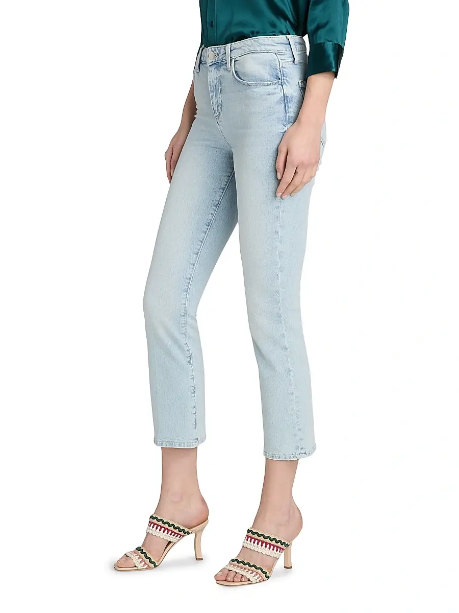 L'Agence Women's Tati Crop Micro Bootcut Jeans | Thumbnail 4 L'Agence Women's Tati Crop Micro Bootcut Jeans | Thumbnail 4