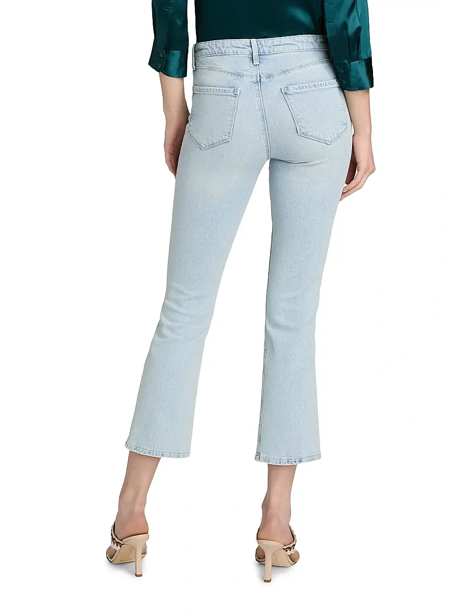 L'Agence Women's Tati Crop Micro Bootcut Jeans | Thumbnail 5 L'Agence Women's Tati Crop Micro Bootcut Jeans | Thumbnail 5