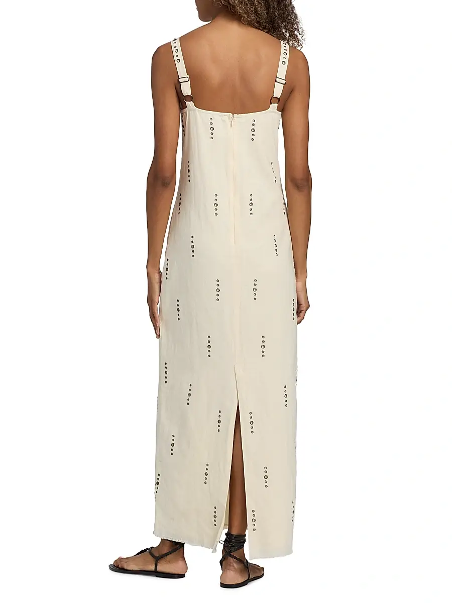 rag & bone Women's Aubrey Grommet-Embellished Maxi Dress | Thumbnail 5 rag & bone Women's Aubrey Grommet-Embellished Maxi Dress | Thumbnail 5