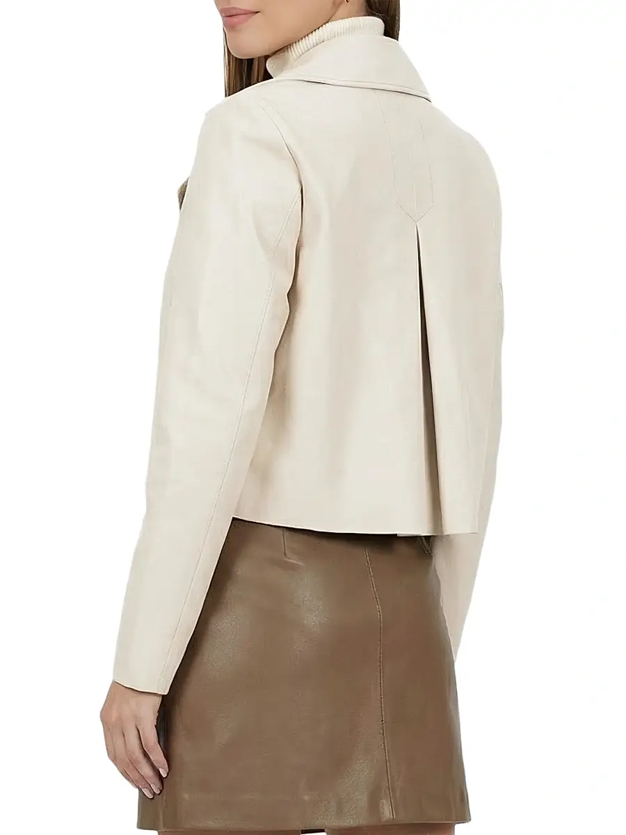 Gorski Women's Select Nappa Leather Bolero | Thumbnail 4 Gorski Women's Select Nappa Leather Bolero | Thumbnail 4