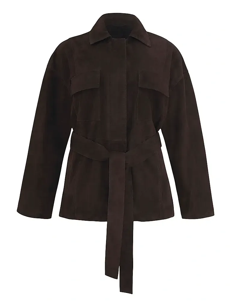 Women's Select Metis Suede Jacket, Belt Women's Select Metis Suede Jacket, Belt