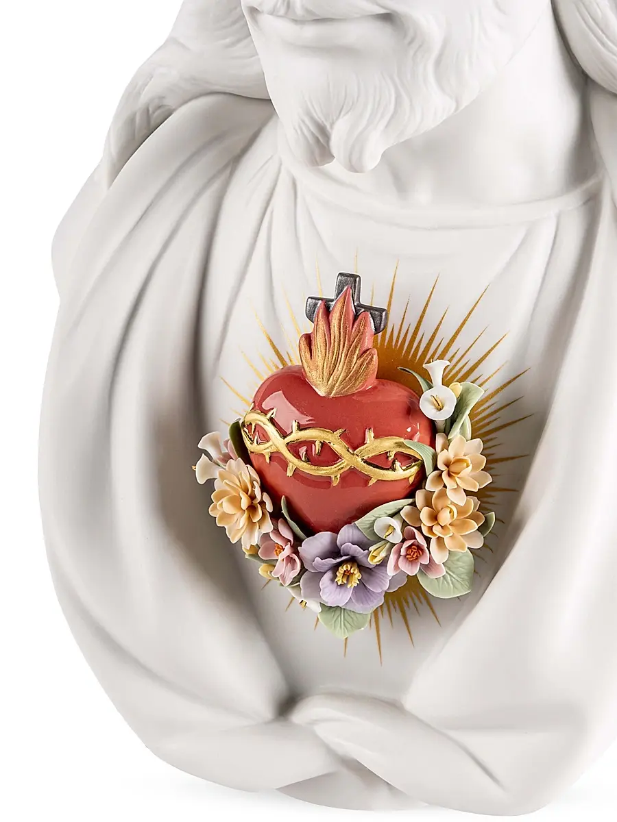 Lladro The Sacred Heart of Jesus Bust | Thumbnail 4
