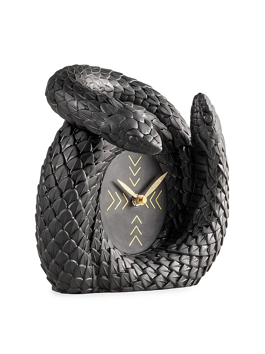 Lladro Snakes Porcelain Clock | Thumbnail 3