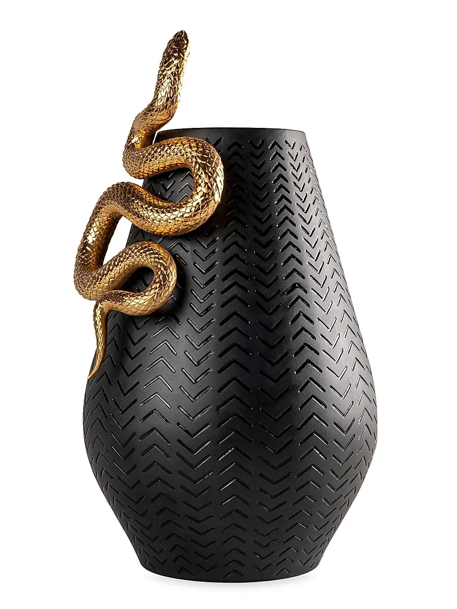 Lladro Snakes Porcelain Vase | Thumbnail 2 Lladro Snakes Porcelain Vase | Thumbnail 2