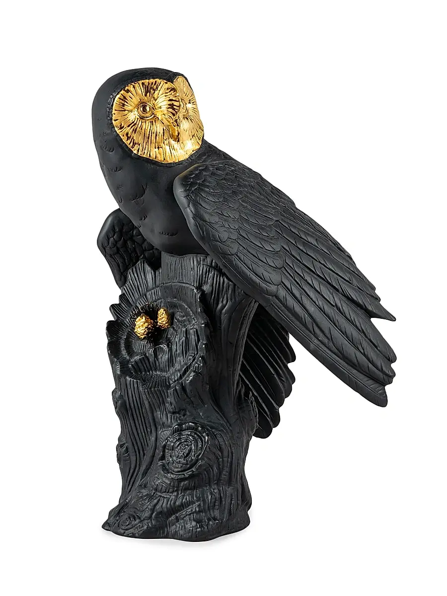 Lladro Owl Porcelain Figurine | Thumbnail 2 Lladro Owl Porcelain Figurine | Thumbnail 2