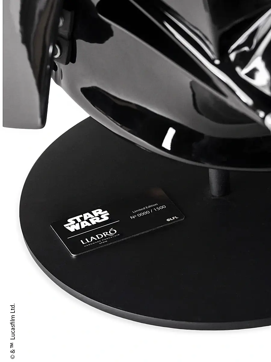 Lladro Darth Vader Helmet Porcelain Sculpture | Thumbnail 7 Lladro Darth Vader Helmet Porcelain Sculpture | Thumbnail 7