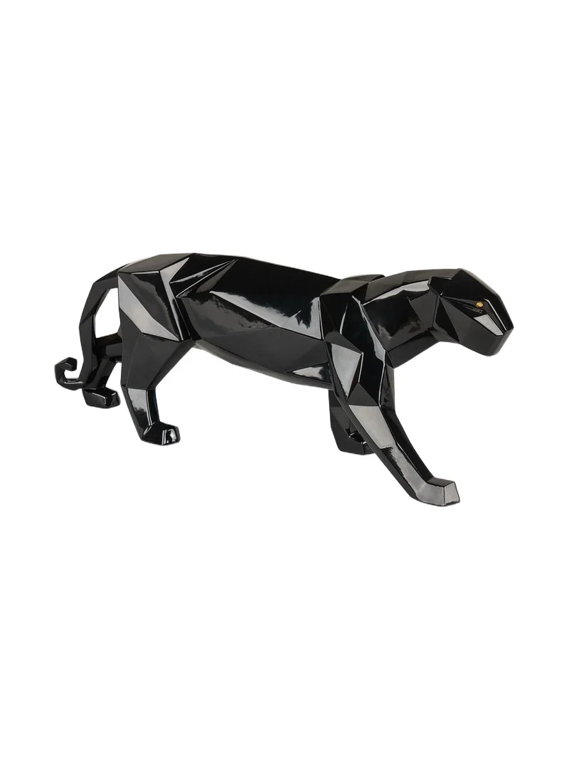 Lladro Origami Black Panther