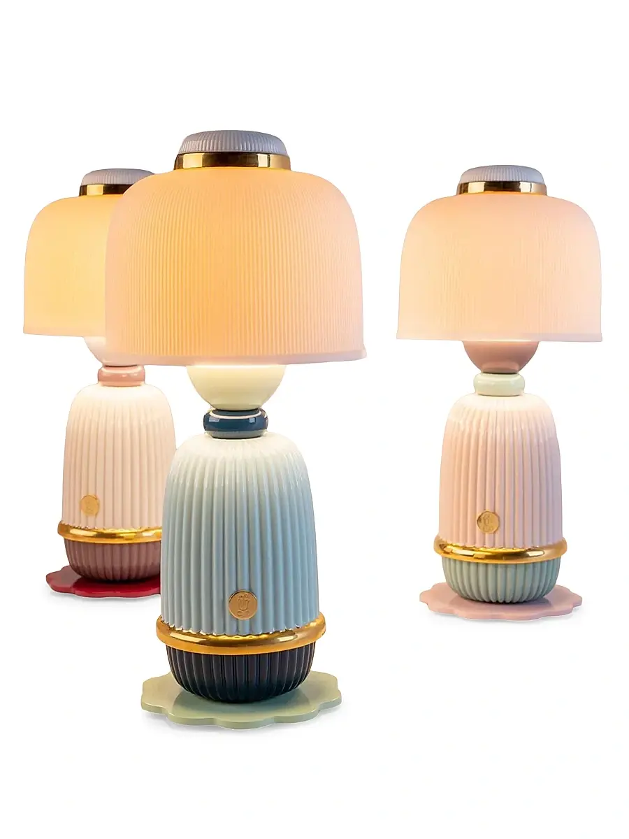 Lladro Kokeshi Porcelain Lamp | Thumbnail 4 Lladro Kokeshi Porcelain Lamp | Thumbnail 4
