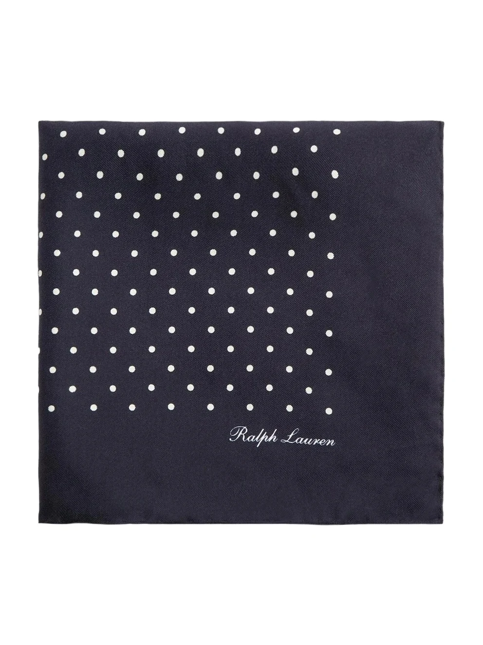 Men's Polka Dot Silk Pocket Square