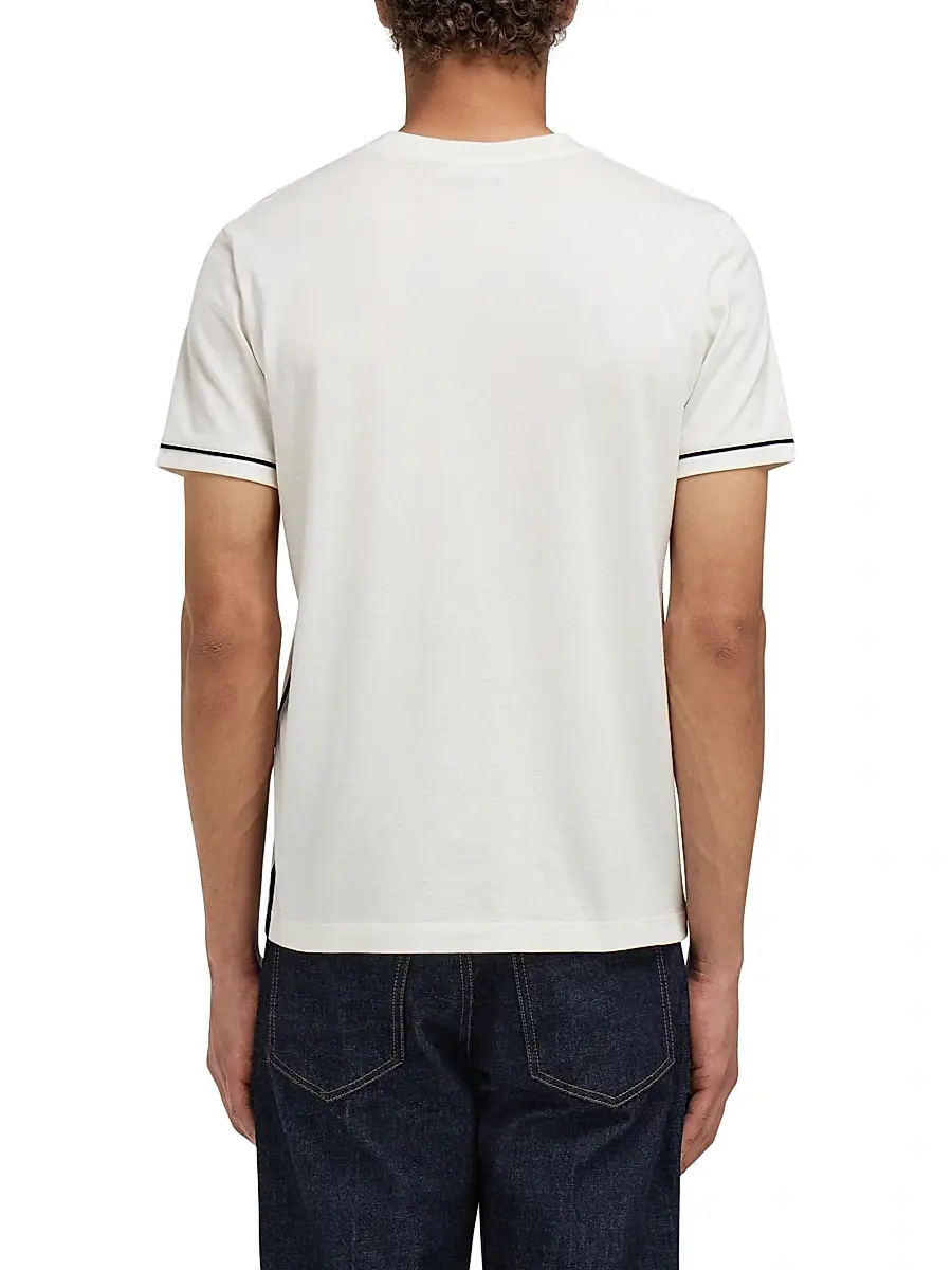 Ferragamo Men's Wool-Cashmere T-Shirt | Thumbnail 3 Ferragamo Men's Wool-Cashmere T-Shirt | Thumbnail 3