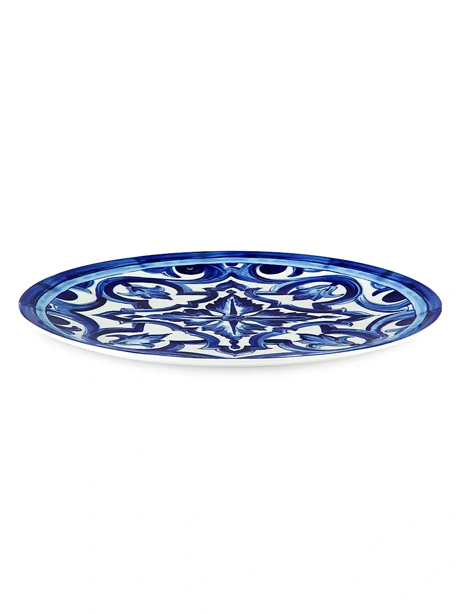 Dolce & Gabbana Blue Mediterraneo Stella Charger Plate | Thumbnail 3 Dolce & Gabbana Blue Mediterraneo Stella Charger Plate | Thumbnail 3