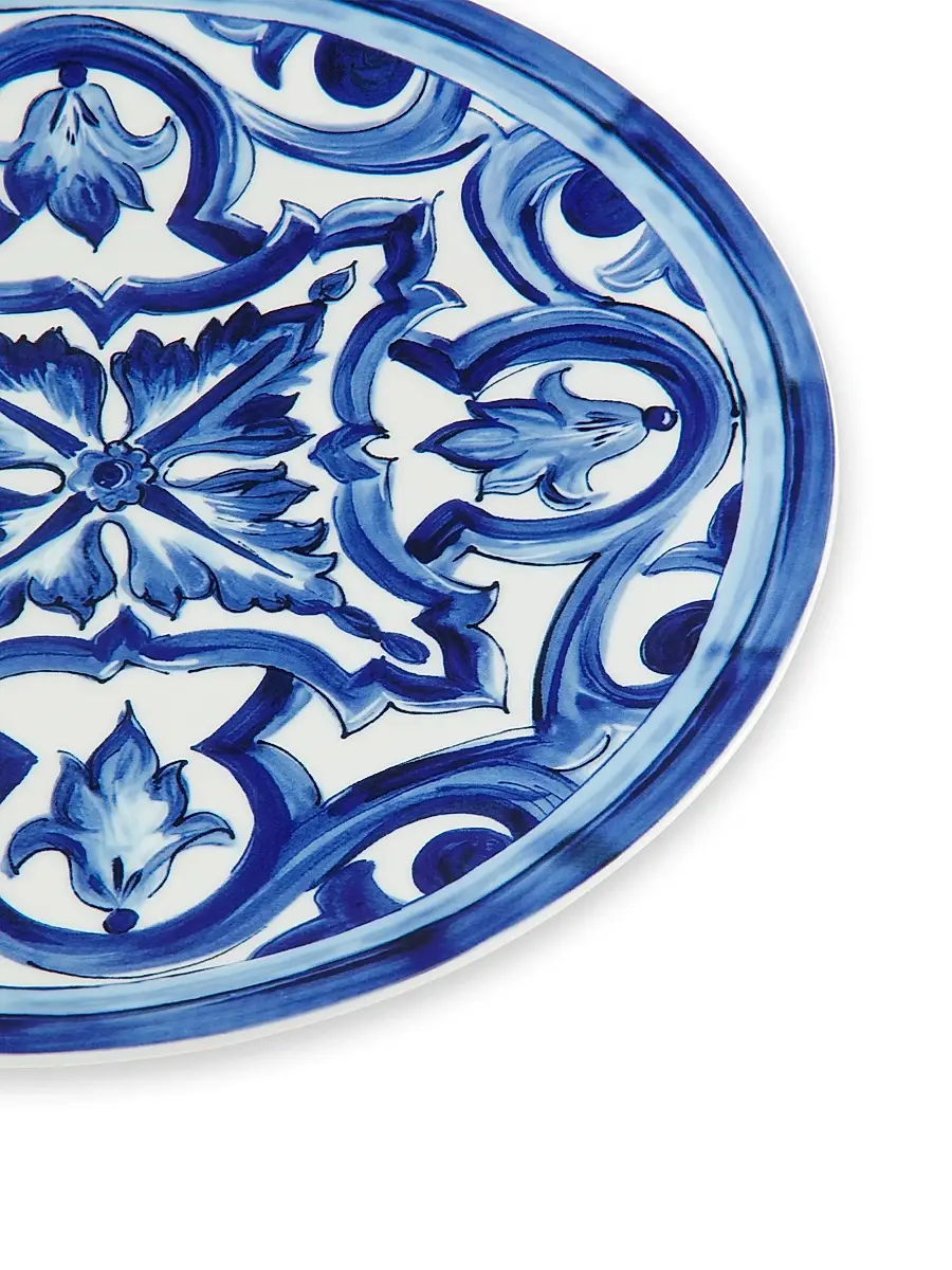 Dolce & Gabbana Blue Mediterraneo Stella Charger Plate | Thumbnail 4 Dolce & Gabbana Blue Mediterraneo Stella Charger Plate | Thumbnail 4