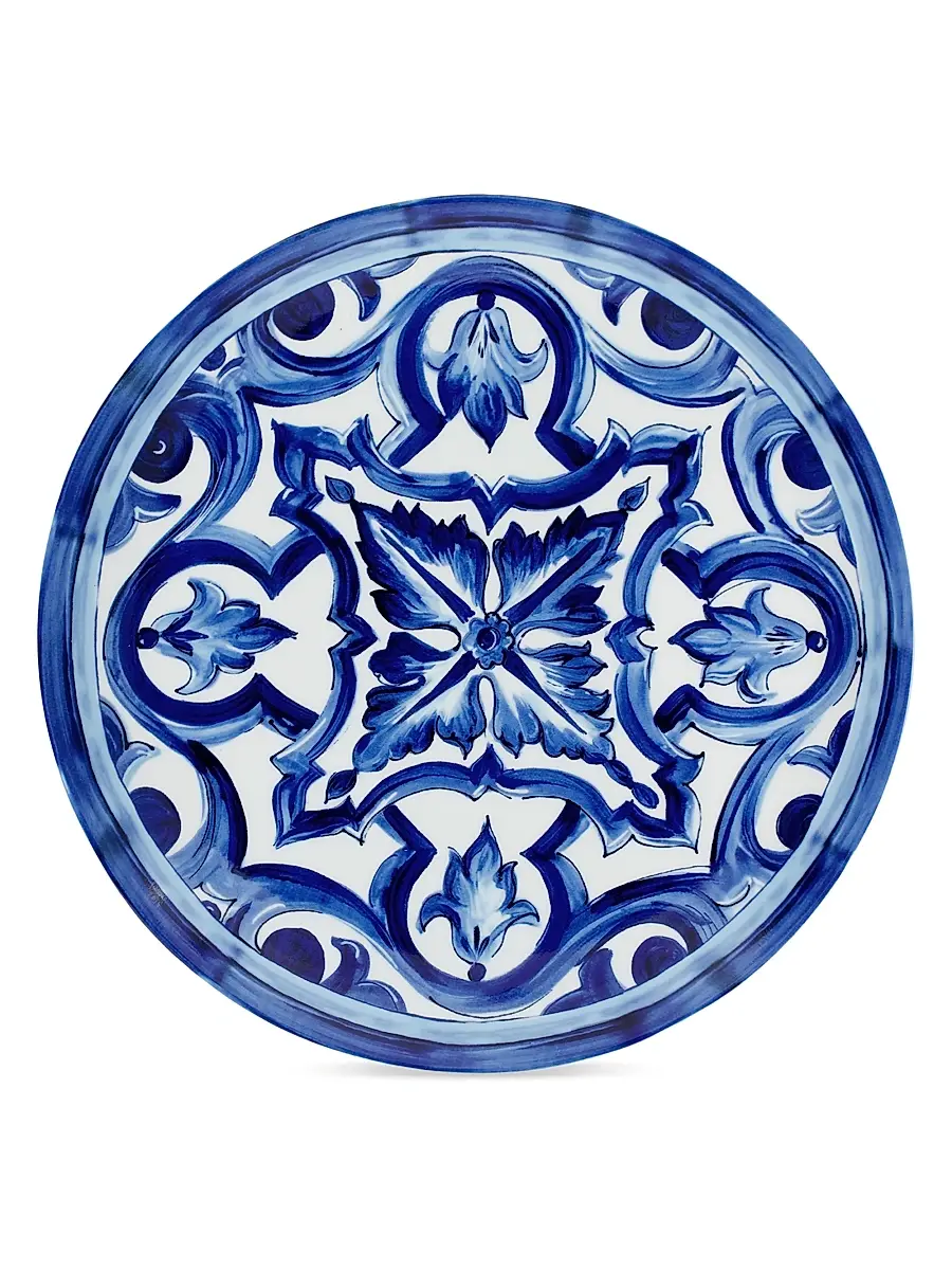Dolce & Gabbana Blue Mediterraneo Stella Charger Plate