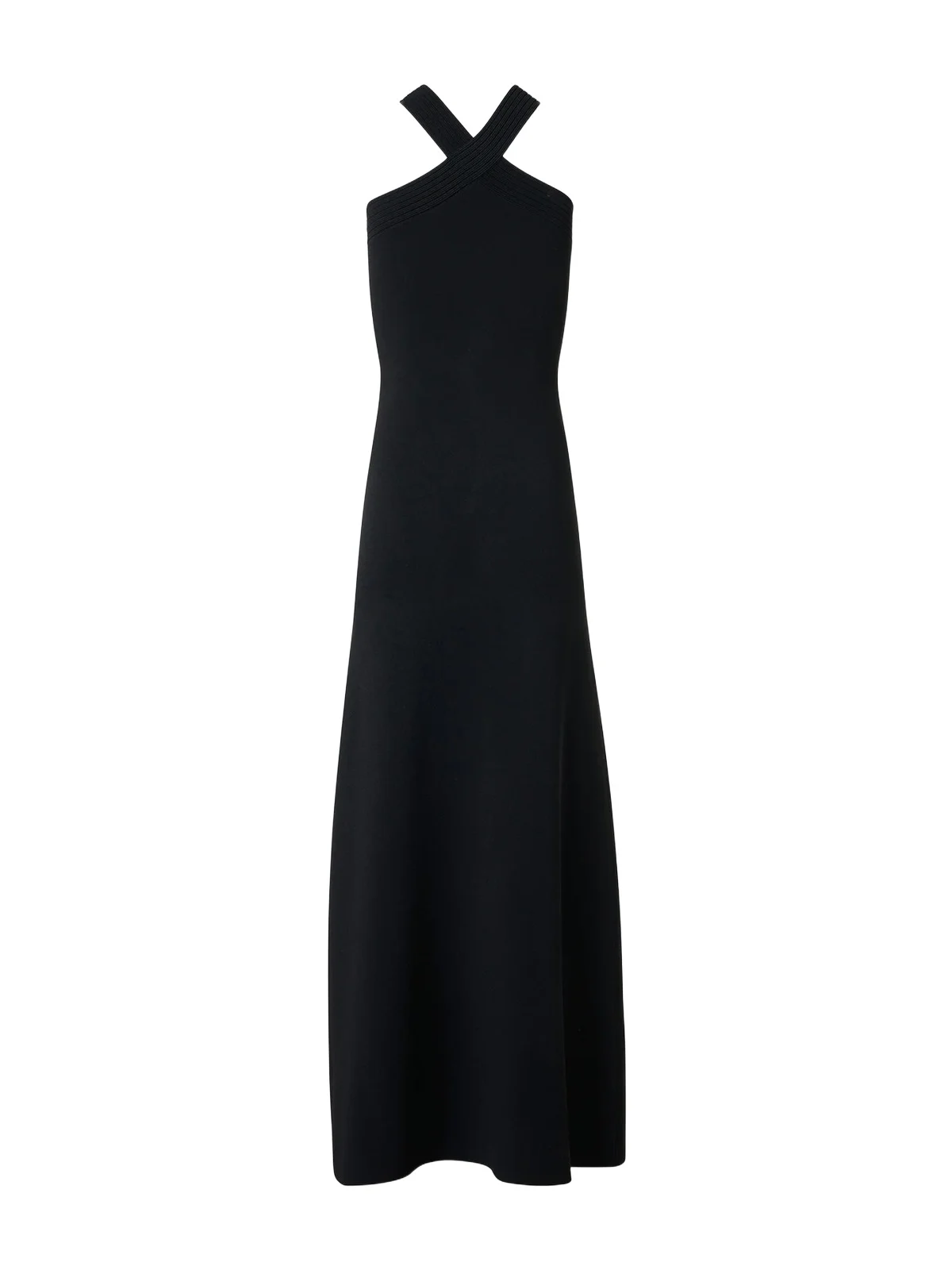 Sleeveless Knit Halter Midi Dress Sleeveless Knit Halter Midi Dress